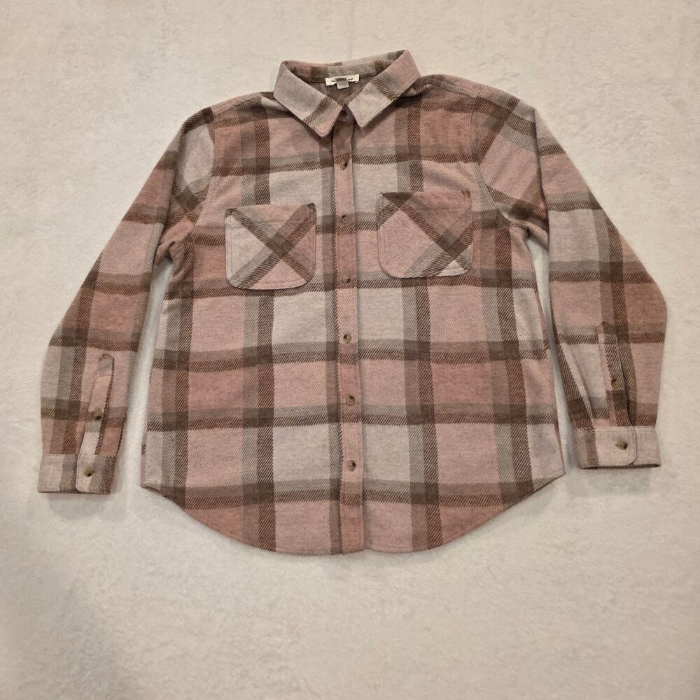 BeachLunch Lounge Collection Womens Flannel Large
